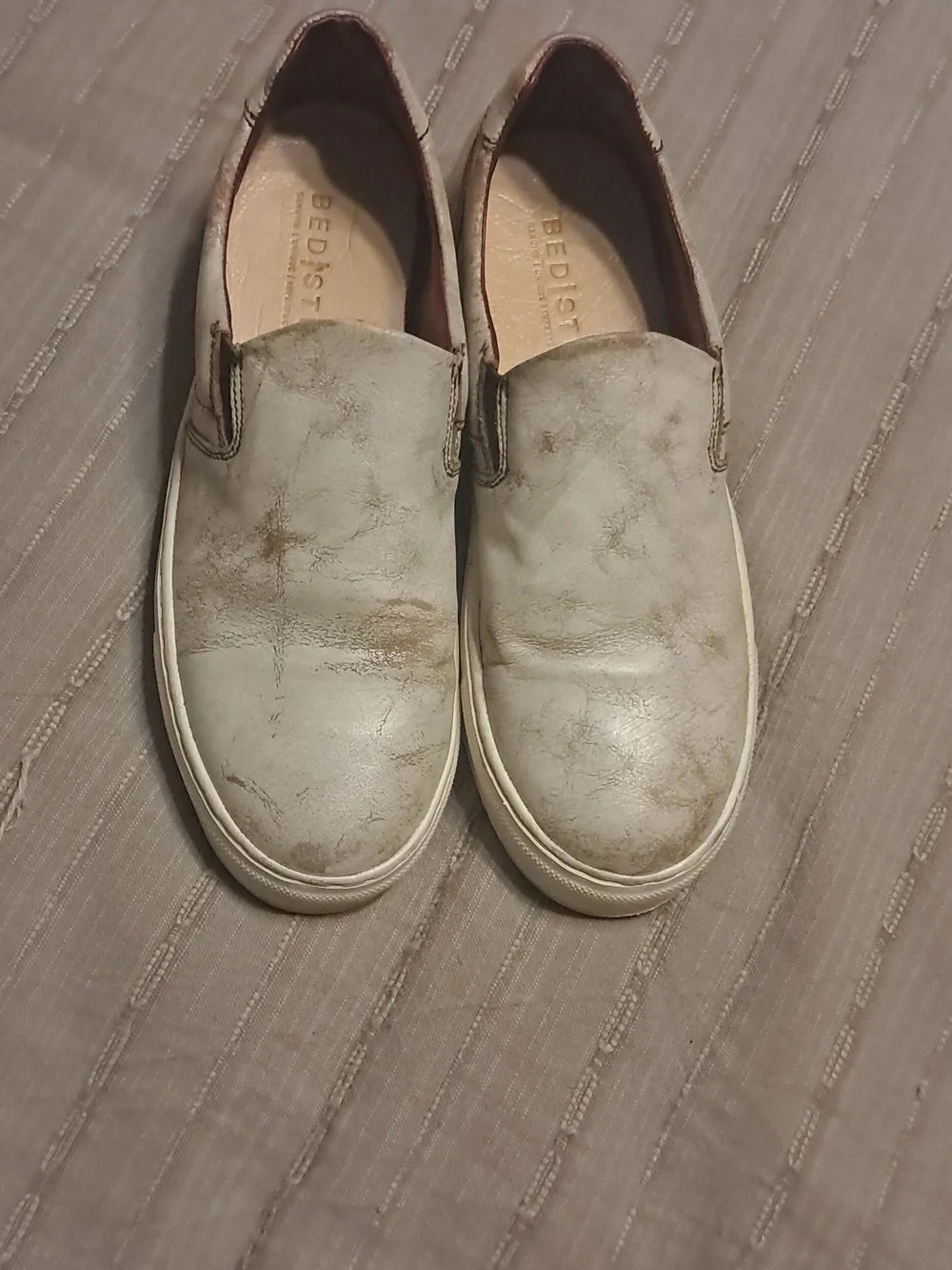 Bed Stu Hermione Nectur Lux Boho Slip-on Women's Sneaker Size 8.5 Distressed